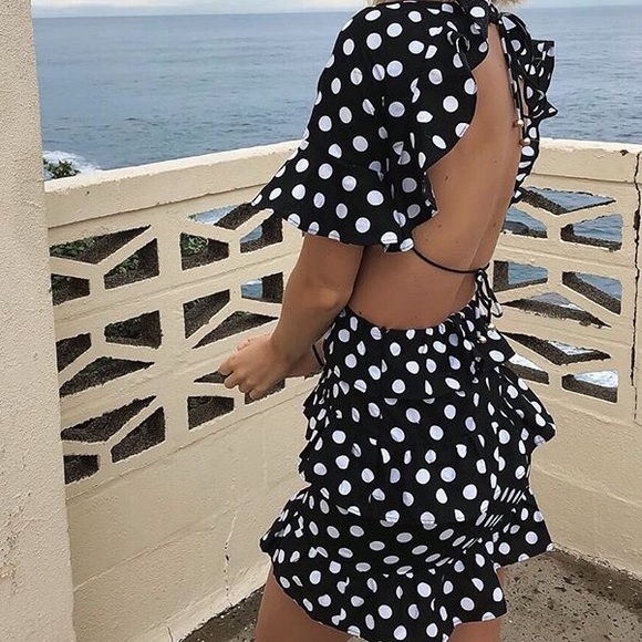 sabo skirt polka dot dress
